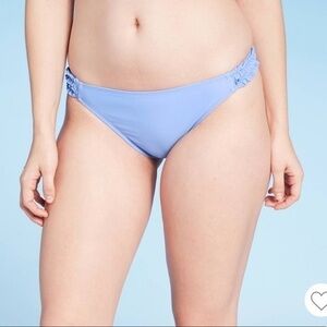 Shade & Shore Ruffle Side Hipster Bottoms
